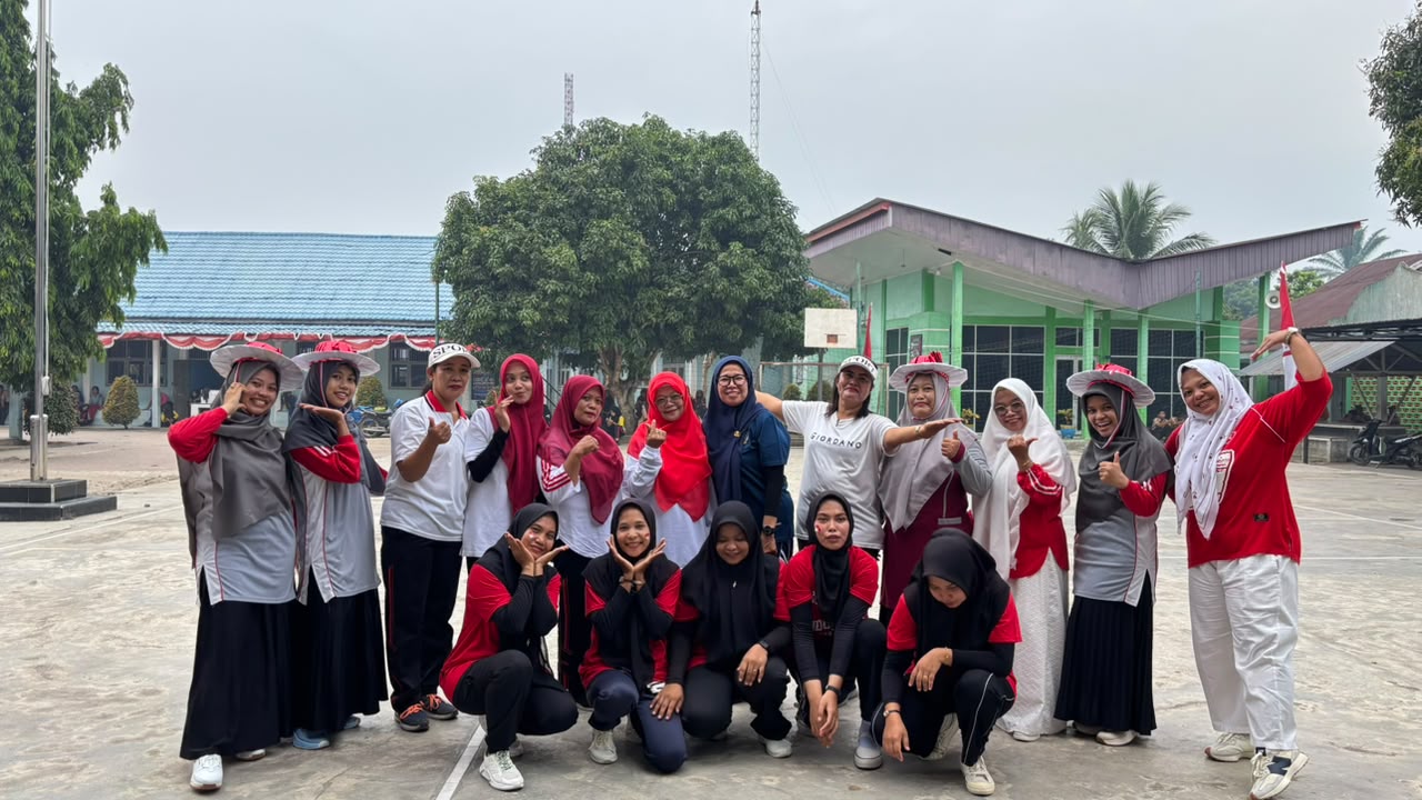 Semarak Hari Kemerdekaan: SMKN 1 Pulau Rakyat Gelar Berbagai Perlombaan