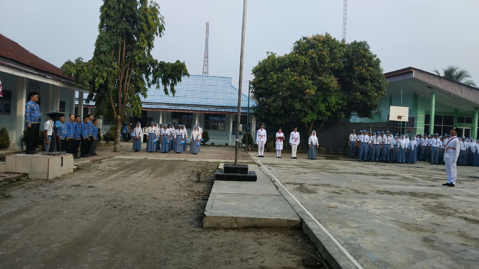 SMK Negeri 1 Pulau Rakyat Gelar Upacara Peringatan Hari Kesaktian Pancasila Tahun 2026